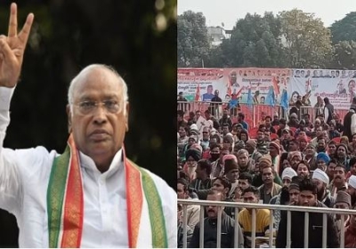 Mallikarjun Kharge Rally In Uttrakhand