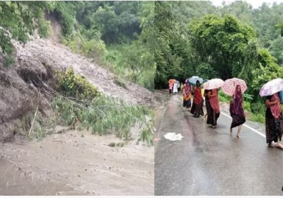 Mansa Devi Landslide