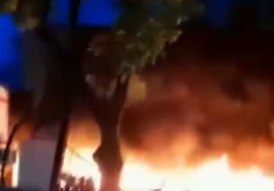 Meerut Sardhana Police Station Fire