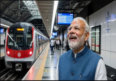 PM Modi Inaugurates New Metro Corridor of Pink-Magenta Line