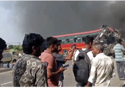 Surat Bus Accident Fire