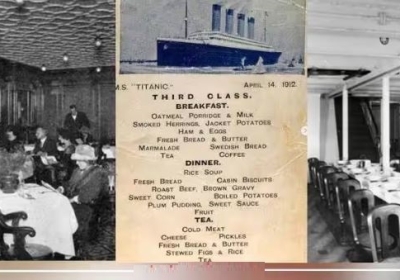 Titanic Food Menu Viral