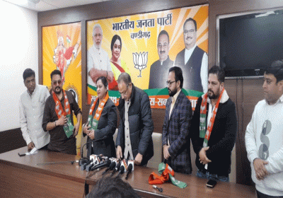 Chandigarh AAP Two Leaders Join BJP