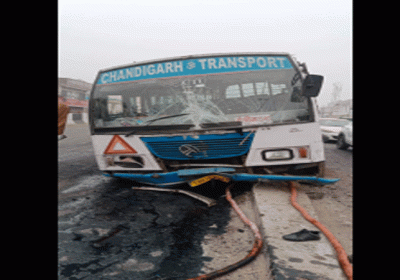 Chandigarh Bus Accident in Ludhiana