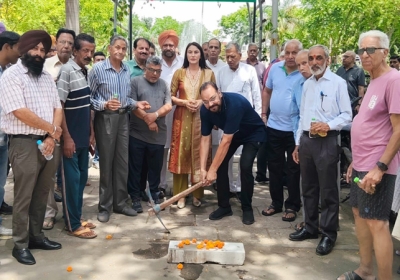 Chandigarh Councillor Gurbax Rawat Development Works In Sector 40C
