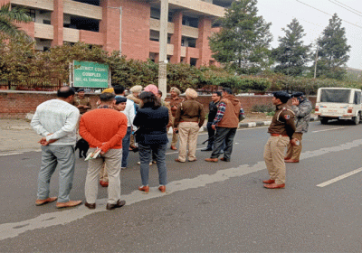 Chandigarh District Court Bomb News