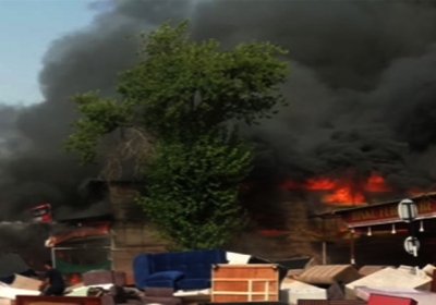 Chandigarh Furniture Market Fire Many Shops Brunt News Update