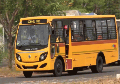 Chandigarh School Buses Students Press Panic Button in Any Problem