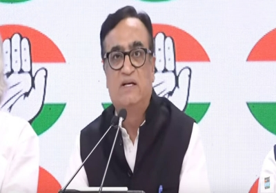 Congress Income Tax Rs 1823 Crore Notice Ajay Maken Press Conference