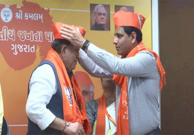 Congress Leader Himanshu Vyas Joins BJP