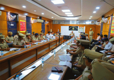 DCP gave instructions to officers to deal with crime in the district