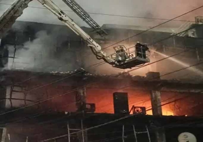 Tragic accident in Delhi: Fire breaks out in three-storey building, 20 killed