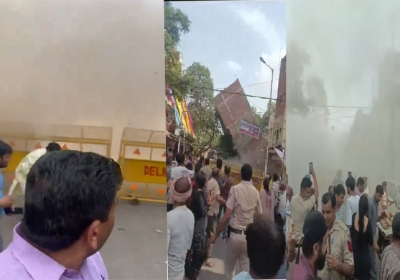 Delhi Kalyanpuri Building Collapsed Video News Update
