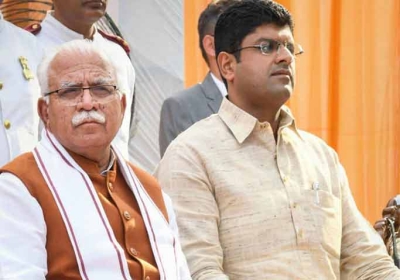 Big blow to Dushyant Chautala: BJP will fight alone in Haryana civic elections