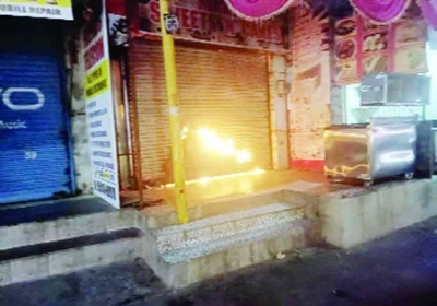 Fire in a sweet shop Zirakpur