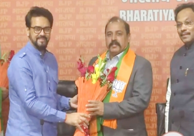 Former Chief of Air Staff RKS Bhadauria Joins BJP In Delhi