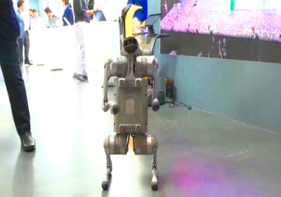 Galgotias University Display China Robotic Dog In India AI Impact Summit 