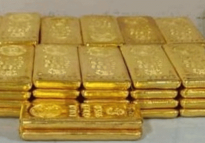 Smuggler hid 8 gold biscuits inside his stomach