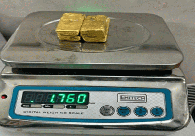 Man arrested at Delhi airport with gold worth 90 lakhs