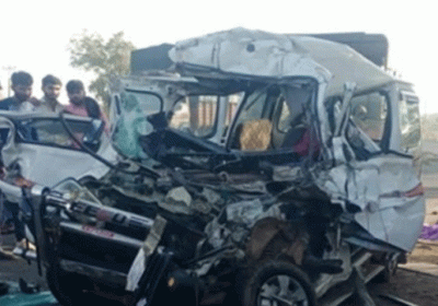Four members of a family died in a road accident