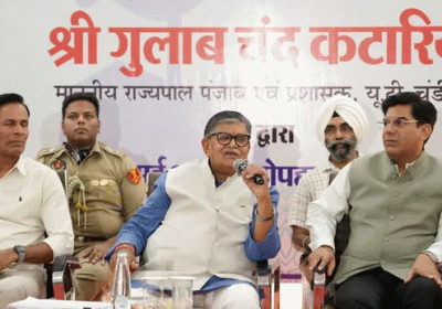 Administrator Gulab Chand Kataria steps