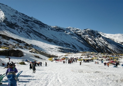 Most Beautiful Tourist Destination Village Gulaba Situated In Manali Valleys