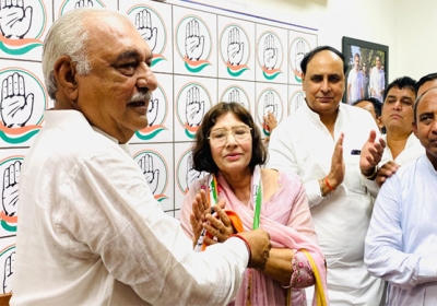 Haryana BJP Leader Former MP Kailasho Saini Joins Congress Update
