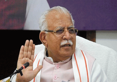 Haryana CM Manohar Lal Suspended Bhiwani Urban Local Body Officer