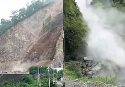 Himachal Landslide Video