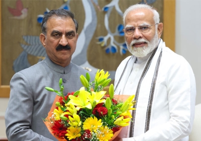 Himachal Pradesh CM Sukhvinder Sukhu met Prime Minister Narinder Modi