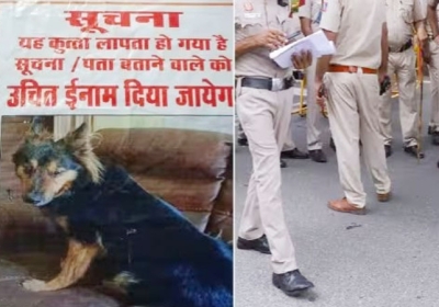 IAS Officer Dog Missing News
