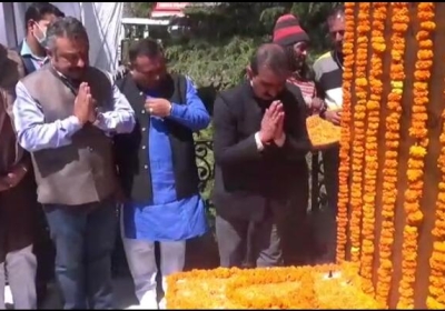 CM pays floral tributes to Dr BR Ambedkar 