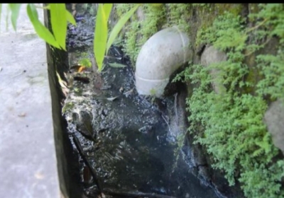 Ditches are full of water in chamba region of Himachal 