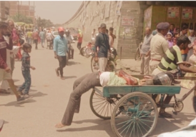 Person taking the injured one to the hospital 