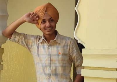 ​​​​Alamjeet achieved success with 96% in St. Xavier's School Sector-44 ICSE Board's 10th examination