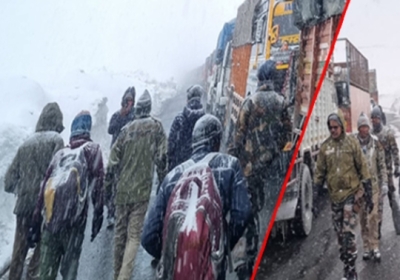 250 people trapped in Baralacha Pass on Manali-Leh road, rescue operation went on overnight