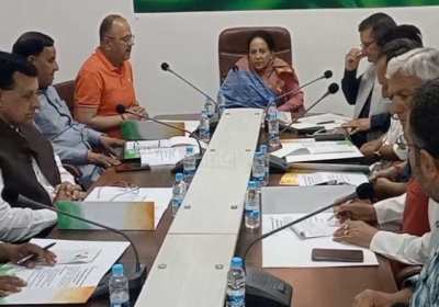 Meeting with district presidents under the chairmanship of Congress state president and MP Pratibha Singh, strategy prepared for Lok Sabha elections