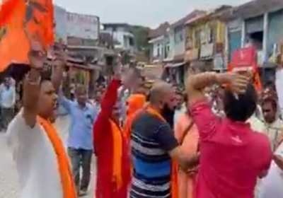 Migrant commits heinous act with calf, Hindu organizations protest