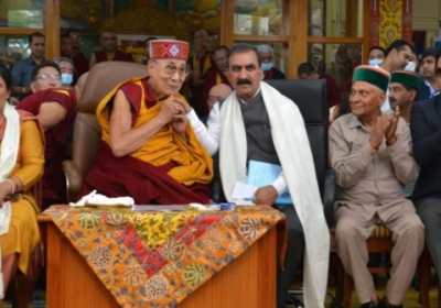 CM Sukhu said in Buddhist temple - Dalai Lama is a symbol of non-violence, compassion and brotherhood...'