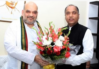 Jairam Thakur went to Delhi and met Union Home Minister Amit Shah and made him Aware of the Current Situation in Himachal, and Sought Help, the Center released the First Installment of 180 Crores.