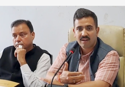 Vikramaditya Singh said: The issue of illegal dumping in the state's river drains will be taken up with the central government on priority basis.