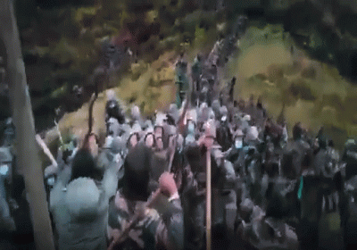 Indian Army and China Army Clash Video