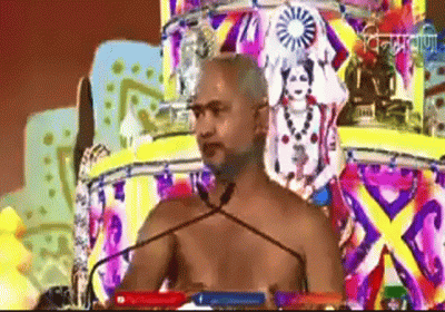Jain Muni Video on Sammed Shikhar