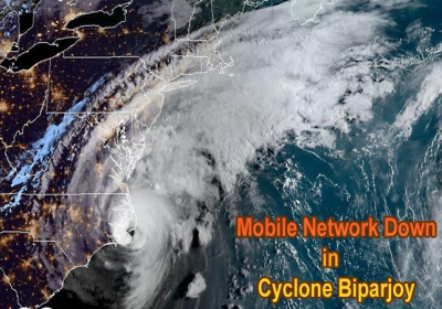 Mobile Network Down in Cyclone Biparjoy
