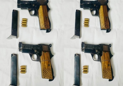 Mohali Davinder Bambiha Gang Two Operatives Arrested With Weapons