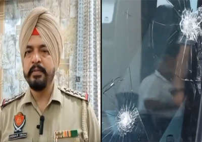 Mohali SHO Gabbar Singh Attack Bullets Fired News Update