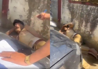 Muzaffarnagar Drunken Daroga High Voltage Drama Viral Video 