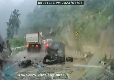 Nagaland Landslide Video Viral