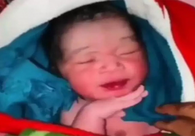 New Born Child Pushpa Style