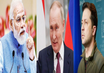 PM Modi talks to Vladimir Putin